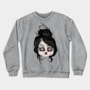 The inability to perceive with eyes notebook II Crewneck Sweatshirt